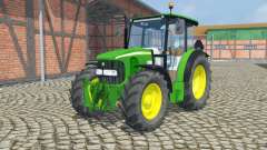John Deere 5100R  front loader for Farming Simulator 2013