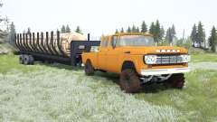 Ford F-350 Crew Cab 1959 for MudRunner