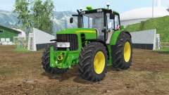 John Deere 6830 Premium islamic green for Farming Simulator 2015