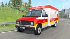 Gavril H-Series German Ambulance v1.4 for BeamNG Drive