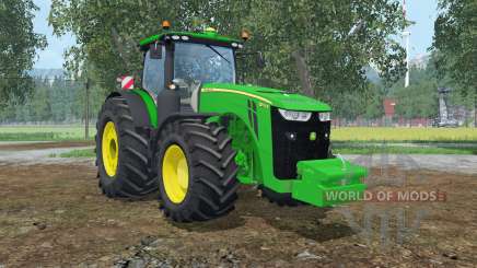 John Deere 8370R  IC control for Farming Simulator 2015