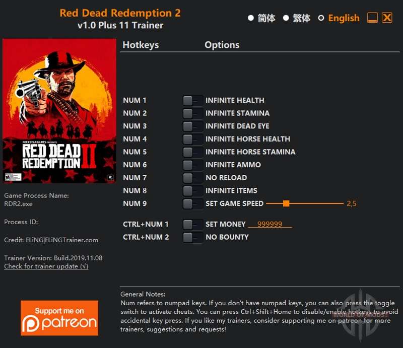 Guia Red Dead Redemption 2 Códgios de Cheats e Como os Usar 