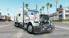 Peterbilt 389 rose white for American Truck Simulator