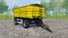 Wielton PRS-2-W14 safety yellow for Farming Simulator 2013