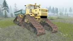 Kirovets K-700A crawler for Spin Tires