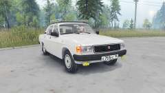 GAZ-31029 Volga light gray color for Spin Tires