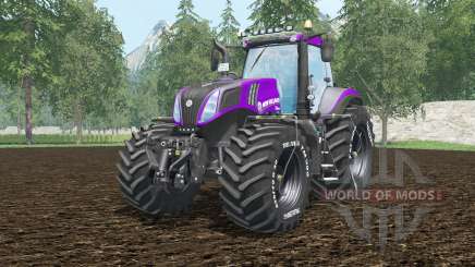 New Holland T8.420 vivid mulberry for Farming Simulator 2015