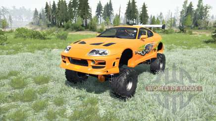 Toyota Supra Fast & Furious (JZA80) 2001 4x4 for MudRunner