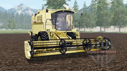 New Holland TF78 arylide yellow for Farming Simulator 2015