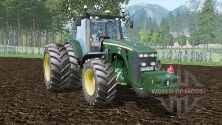 John Deere 8530 green pea for Farming Simulator 2015