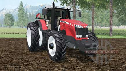 Massey Ferguson 8737 row crops for Farming Simulator 2015