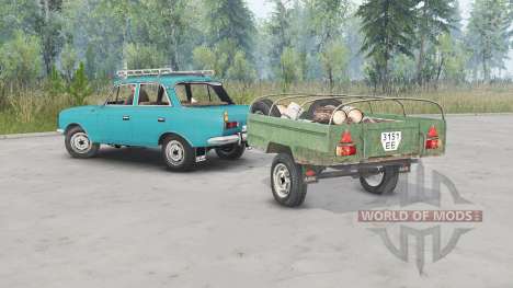 Moskvich-412 for Spin Tires