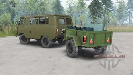 UAZ-452 for Spin Tires
