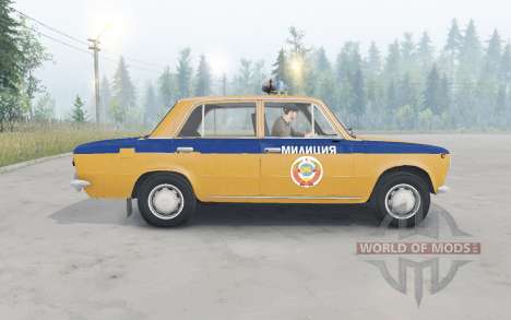 VAZ-2101 TRAFFIC POLICE OF THE USSR for Spin Tires
