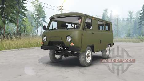 UAZ-452 for Spin Tires