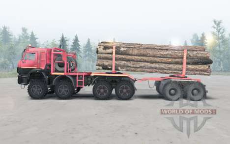 KamAZ-65228 for Spin Tires