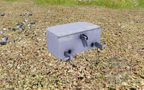 The counterweight for Farming Simulator 2013