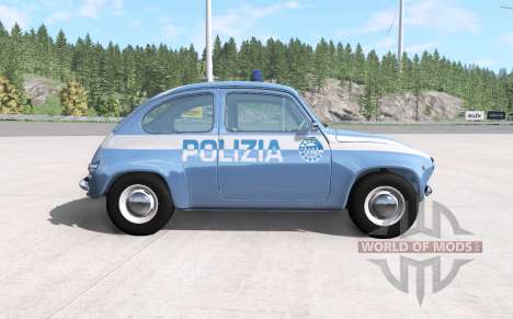 Autobello Piccolina Polizia for BeamNG Drive