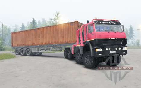 KamAZ-65228 for Spin Tires