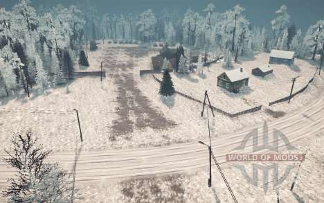The road to the North 3 for Spintires MudRunner