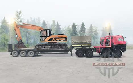 KamAZ-65228 for Spin Tires