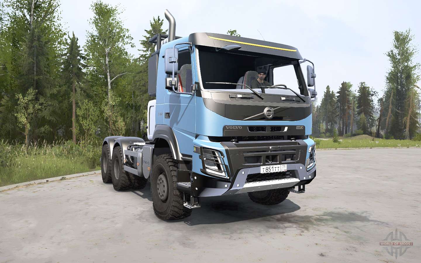 Volvo FMX 500 2013 for MudRunner