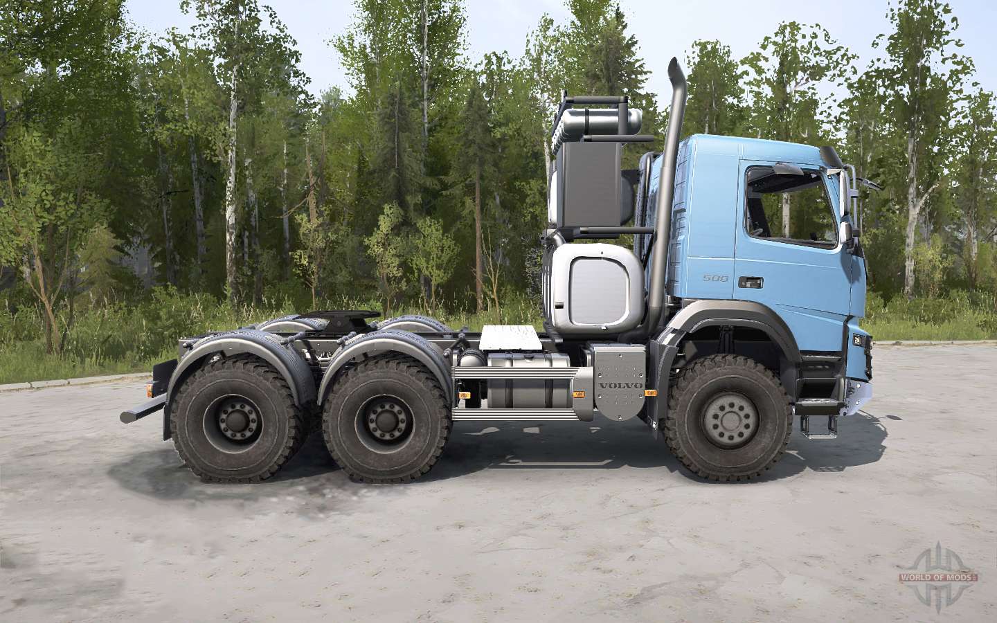 Volvo FMX 500 2013 for MudRunner