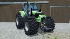Deutz-Fahr 7250 TTV Agrotron wheel options for Farming Simulator 2013
