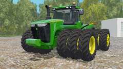 John Deere 9620R triple wheelȿ for Farming Simulator 2015
