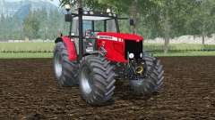 Massey Ferguson 6480 double wheels for Farming Simulator 2015
