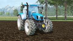 New Holland T6.140 front loader for Farming Simulator 2015