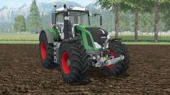 Fendt 828 Vario shamrock green for Farming Simulator 2015
