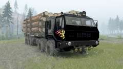 KrAZ-7E-6316 Siberia for Spin Tires