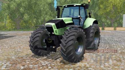 Deutz-Fahr Agrotron X 720 black wheeᶅş for Farming Simulator 2015
