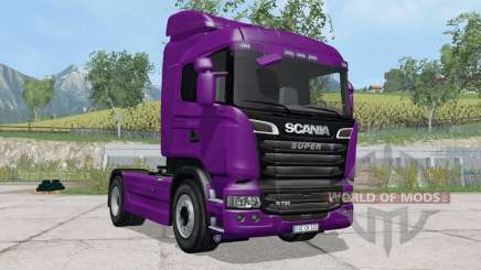 Scania R730 Streamline purple for Farming Simulator 2015