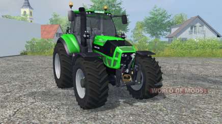 Deutz-Fahr 7250 TTV Agrotron vivid malachite for Farming Simulator 2013