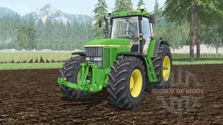 John Deere 7810 dynamic exhausting system for Farming Simulator 2015