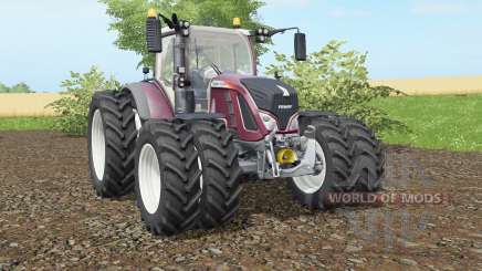 Fendt 716-724 Vario added dual wheels for Farming Simulator 2017