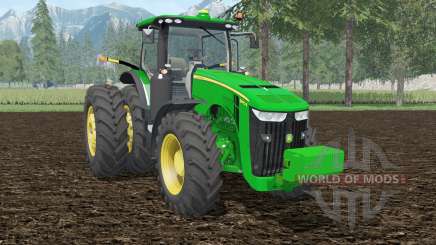 John Deere 8370R islamic green for Farming Simulator 2015