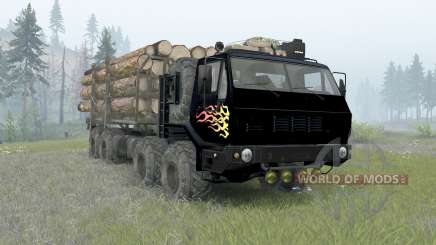 KrAZ-7E-6316 Siberia for Spin Tires