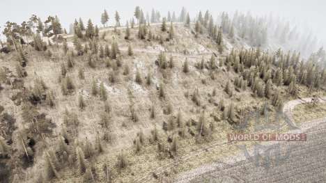 The village and the Ural mountains 2 for Spintires MudRunner