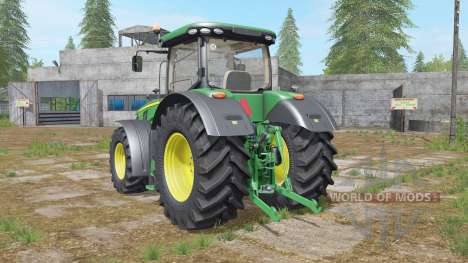 John Deere 8R-series hydraulics&weight for Farming Simulator 2017