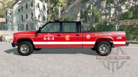 Gavril D-Series Chicago Fire Department for BeamNG Drive