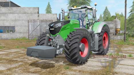 Fendt 1000 Vario with weight for Farming Simulator 2017