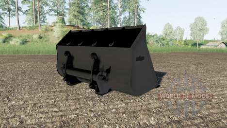 Bucket with a large volume for Farming Simulator 2017