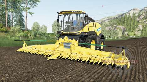 New Holland FR780 use spherical trailers for Farming Simulator 2017