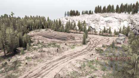 At the foot of the for Spintires MudRunner