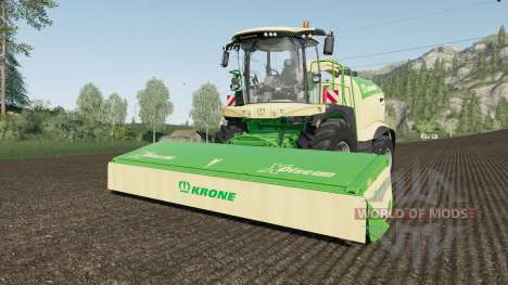 Krone BiG X 1180 use spherical trailers for Farming Simulator 2017