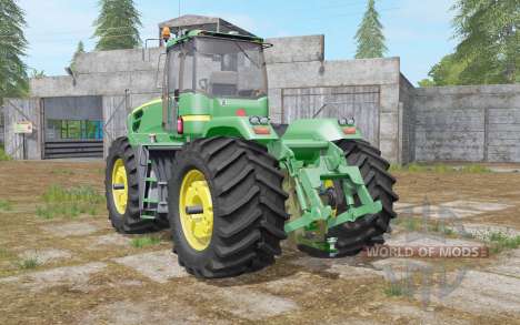 John Deere 9630 wheel configurations for Farming Simulator 2017