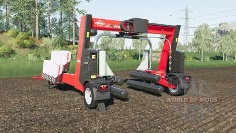 Kuhn SW 4014 increased wrapping speed for Farming Simulator 2017